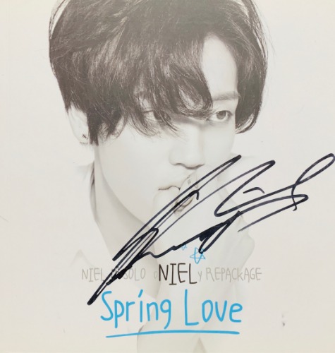 [중고] 니엘 (Niel) / oNlELy : Spring Love (Repackage/포토카드/싸인)