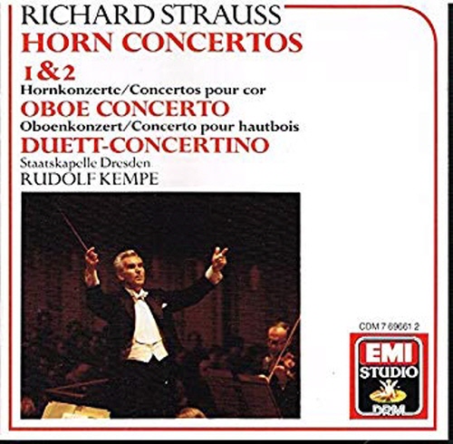 Rudolf Kempe / Strauss : Wind Concertos (수입/미개봉/cdm7696612)
