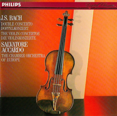 [중고] Salvatore Accardo, Margaret Batjer / Bach : The Violin Concertos, Double Concerto (수입/4164132)