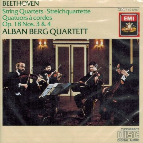 [중고] Alban Berg Quartett / Beethoven : String Quartets Op.18/3 &amp; 4 (수입/cdc547128)