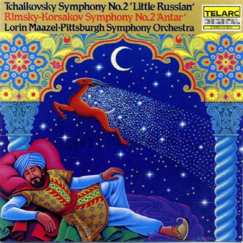 [중고] Lorin Maazel / Tchaikovsky : Little Russian, Rimsky-Korsakov : Antar (수입/cd80131)