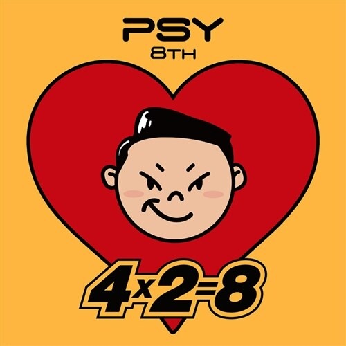 [중고] 싸이 (Psy) / 8집 4X2=8