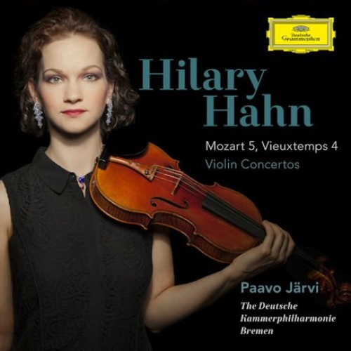 [중고] Hilary Hahn / Mozart: Violin Concerto No.5 &amp; Vieuxtemps: Violin Concerto No.4 (dg40112)