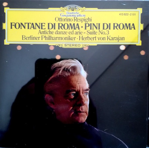 [중고] Herbert Von Karajan / Respighi: Fontane Di Roma, Pini Di Roma (수입/4138222)