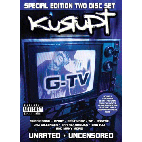 [DVD] Kurupt / Kurupt G-Tv 커럽트 지티브이 (미개봉)