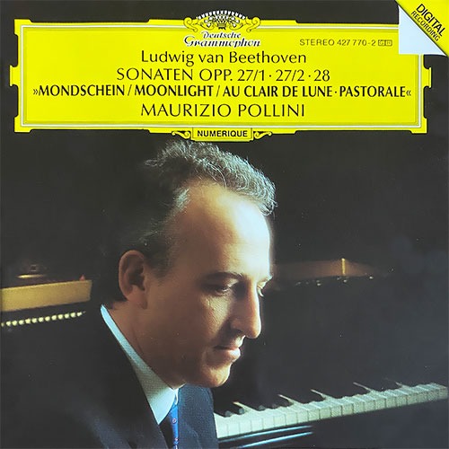 [중고] Maurizio Pollini / Beethoven: Piano Sonata No.13, 14 &amp; 15 (수입/4277702)