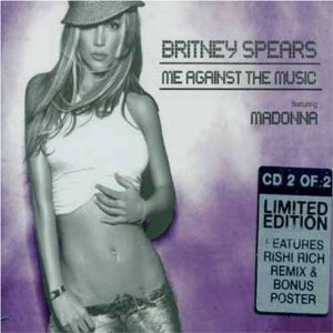 [중고] Britney Spears / Me Against the Music (limited edition/수입/single)
