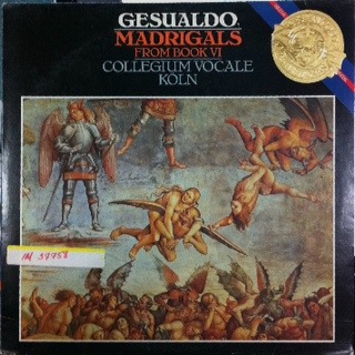 [중고] [LP] Wolfgang Fromme, Collegium Vocale Koln / Gesualdo : Madrigals From Book VI (수입/im37758)