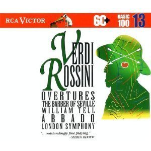 Claudio Abbado / Rossini: Overtures - Semiramide, Barber of Seville, Tancredi,etc. (미개봉/bmgcd9813)