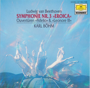 [중고] Karl Bohm / Beethoven : Symphony Nr.3 &quot;Eroica&quot;, &quot;Fidelio&quot; &amp; &quot;Leonore III&quot; Overtures (수입/4271942)