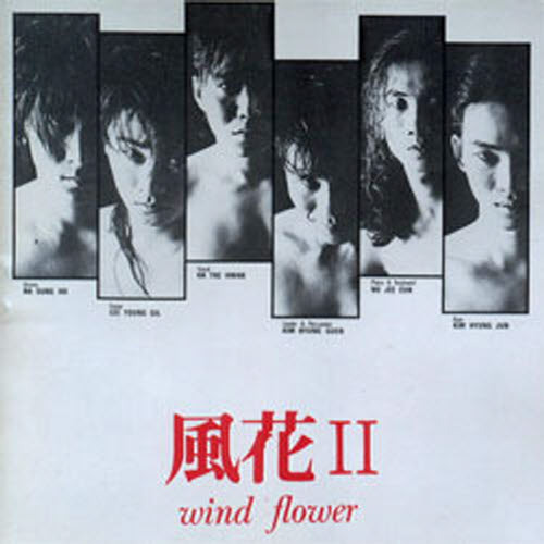 [LP] 바람꽃(풍화-Wind Flower) / 2집 Rock &amp; Roll 그리고 비 (미개봉)