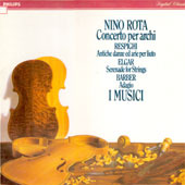 [중고] [LP] I Musici / Nino Rota, Respighi, Elgar, Barber (selrp1103)