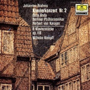 [중고] Wilhelm Kempff, Herbert Von Karajan / Brahms: Piano Concerto No. 2 / 6 Piano Pieces (수입/4311622)