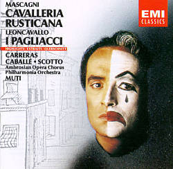 [중고] Riccardo Muti, Jose Carreras / Mascagni: Cavalleria Rusticana, Leoncavallo: I Pagliacci (수입/cdm7639332)