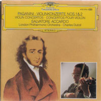 Salvatore Accardo / Paganini : Violin Concertos No1&amp;2 (미개봉/dg0304)