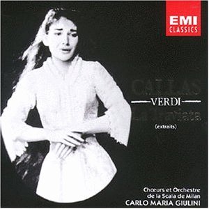 [중고] Maria Callas, Carlo Maria Giulini / Verdi : La Traviata - Highlights (수입/cdm7644232)
