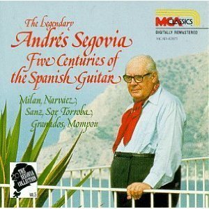 Andres Segovia / The Segovia Collection, Vol. 5: Five Centuries of the Spanish Guitar (수입/mcad42071)