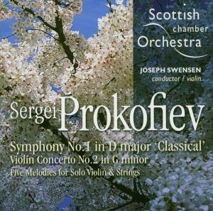 [중고] Joseph Swensen / Prokofiev : Symphony No.1, Violin Concerto No.2 (SACD Hybrid/수입/ckd219)