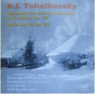 [중고] Kirill Kondrashin / Tchaikovsky : Serenade For String Orchestra Op.48 &amp; Suite No.3 Op.55 (수입/melcd1000955)