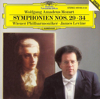 James Levine / Mozart: Symphonies Nos. 29 &amp; 34 (수입/4191892)