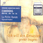 [중고] Johann Sebastian Bach / Cantatas Bwv 98,180,56,55/ La Petite Bande, Sigiswald Kuijken [sacd Hybrid] [바흐 칸타타 3집/Digipack]