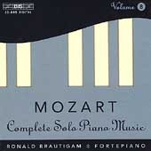 [중고] Ronald Brautigam / Mozart: Complete Solo Piano Music Vol 8 (수입/biscd895)