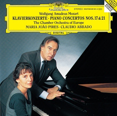 [중고] Maria Joao Pires, Claudio Abbado / Mozart: Piano Concertos Nos.17 &amp; 21 (수입/4399412)