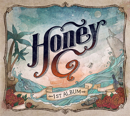 [중고] 허니지 (Honey G) / Honey G 1st Album (Digipack/홍보용)
