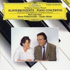 [중고] Maria Joao Pires, Claudio Abbado / Mozart : Piano Concerto No.14 K.449, No.26 K537 &#039;Coronation&#039; (수입/4375292)