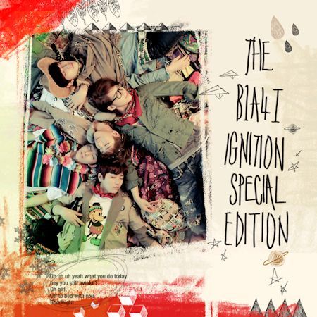 [중고] 비원에이포 (B1A4) / 1집 The B1A4 I Ignition Special Edition (72장 팬시 포스트카드 + 랜덤 포토카드 삽입 + 북타입 하드커버)