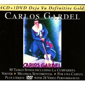 [중고] Carlos Gardel / Deja Vu Definitive Gold (4CD+1DVD/수입)