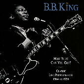 B.B. King / How Blue Can You Get ? - Classic Live Performances (2CD/수입/미개봉)