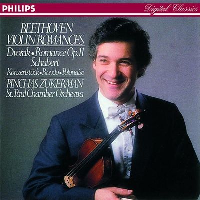 [중고] Pinchas Zukerman / Beethoven: Violin Romances; Dvor&amp;aacute;k: Romance Op.11 (수입/4201682)