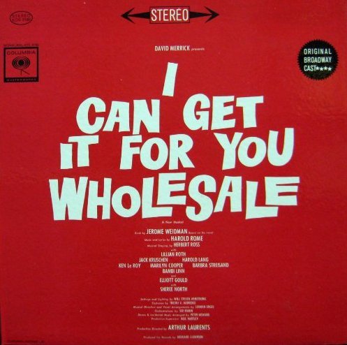 [중고] [LP] O.S.T. / I Can Get It For You Wholesale (수입/홍보용)