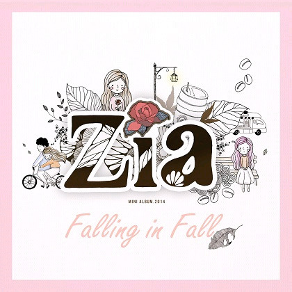 [중고] 지아 (Zi-A) / Falling In Fall (Mini Album/Digipack/홍보용)