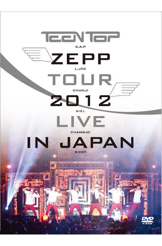 [중고] [DVD] 틴탑 (Teen Top) / Zepp Tour 2012 Live In Japan (2DVD+포토북)