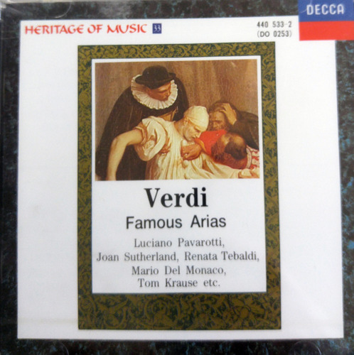 Verdi / Heritage Of Music 33 (미개봉/4405332)