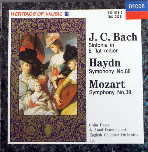 [중고] Bach, Haydn, Mozart / Heritage Of Music 13 (4405132)