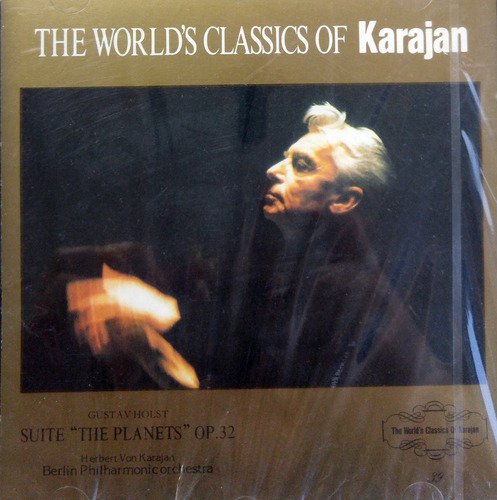Karajan / Holst The Planets, Op.32 - The World&#039;s Classics Of Karajan 39 (일본수입/미개봉/urc0039)