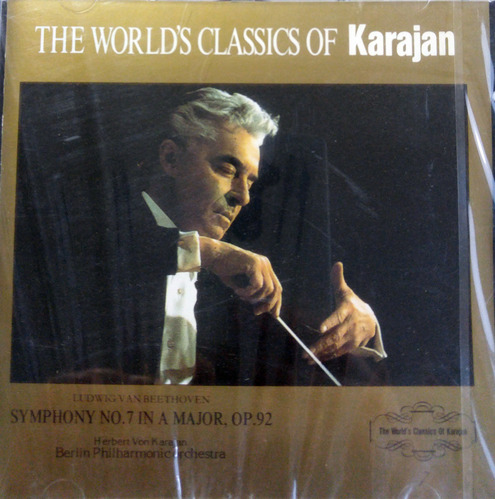 Karajan / Beethoven Symphony No.7 In A Major, Op.92 - The World&#039;s Classics Of Karajan 7 (일본수입/미개봉/urc0007)