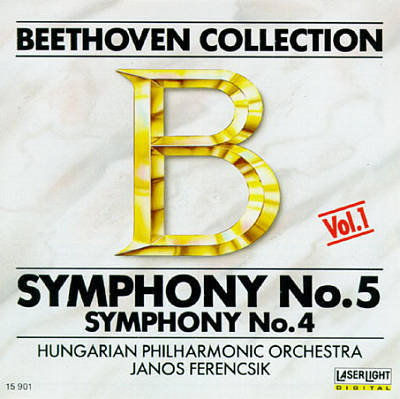 Janos Ferencsik / Beethoven: Symphonies Nos. 4 &amp; 5 (수입/미개봉/15901)