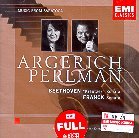 [중고] Perlman, Argerich / Beethoven, Franck - Violin Sonatas (수입/724355681522)