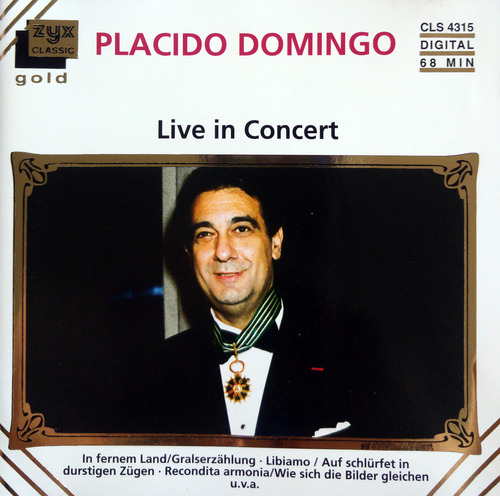 [중고] Placido Domingo / Live In Concert (수입/cls4315)