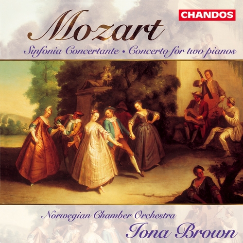 [중고] Iona Brown / Mozart: Concerto for Two Pianos, Sinfonia Concertante (수입/chan9695)
