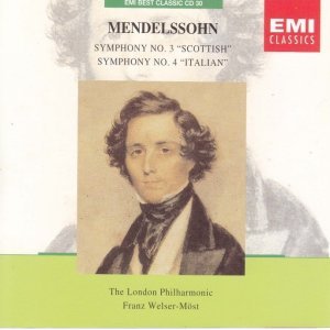 Franz Welser-Most / Mendelssohn : Symphonies Nos. 3 &amp; 4 (EMI Best Classic 13/미개봉)