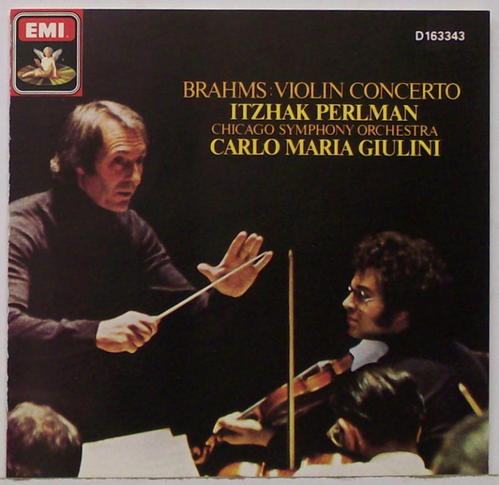 [중고] Itzhak Perlman / Brahms: Violin Concerto (수입/d163343)