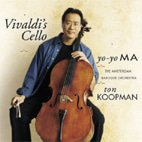 [중고] Yo-Yo Ma, Ton Koopman / Vivaldi&#039;s Cello (cck-8298/홍보용)