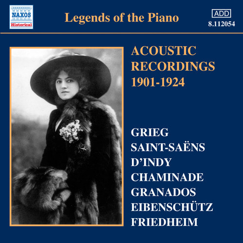 [중고] V.A. / LEGENDS OF THE PIANO - Acoustic Recordings 1901-1924 (수입/8112054)