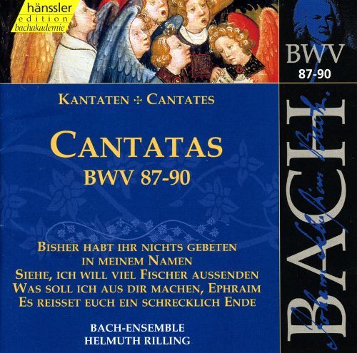 [중고] Helmuth Rilling / Bach: Cantatas, BWV 87-90 (수입/cd92028)