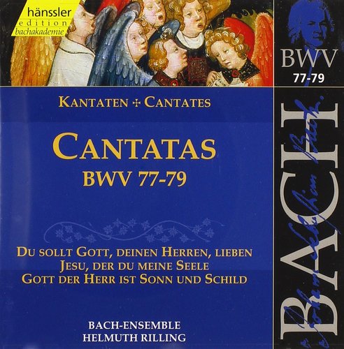 [중고] Helmuth Rilling / Bach: Cantatas, BWV 77-79 (수입/cd92025)